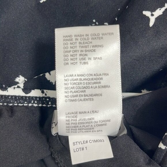 Carmen Marc Valvo Splash Printed O-Ring Swimsuit - Picture 10 of 10